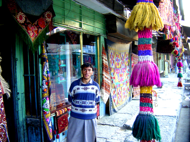 Shop Owner on Chicken Street